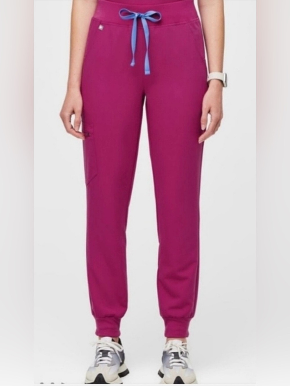 FIGS FION× Zamora Jogger Scrub Pants Raspberry Sorbet